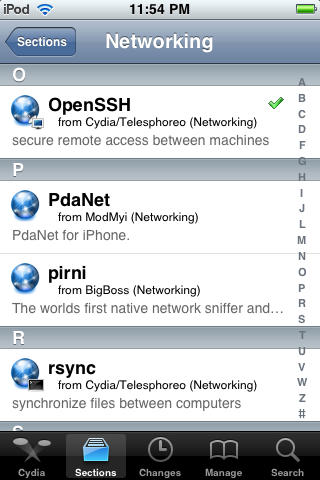openssh for iphone
